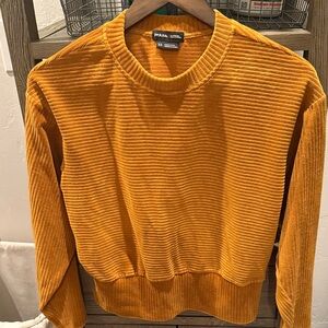 Prana Golden Ribbed Pullover
